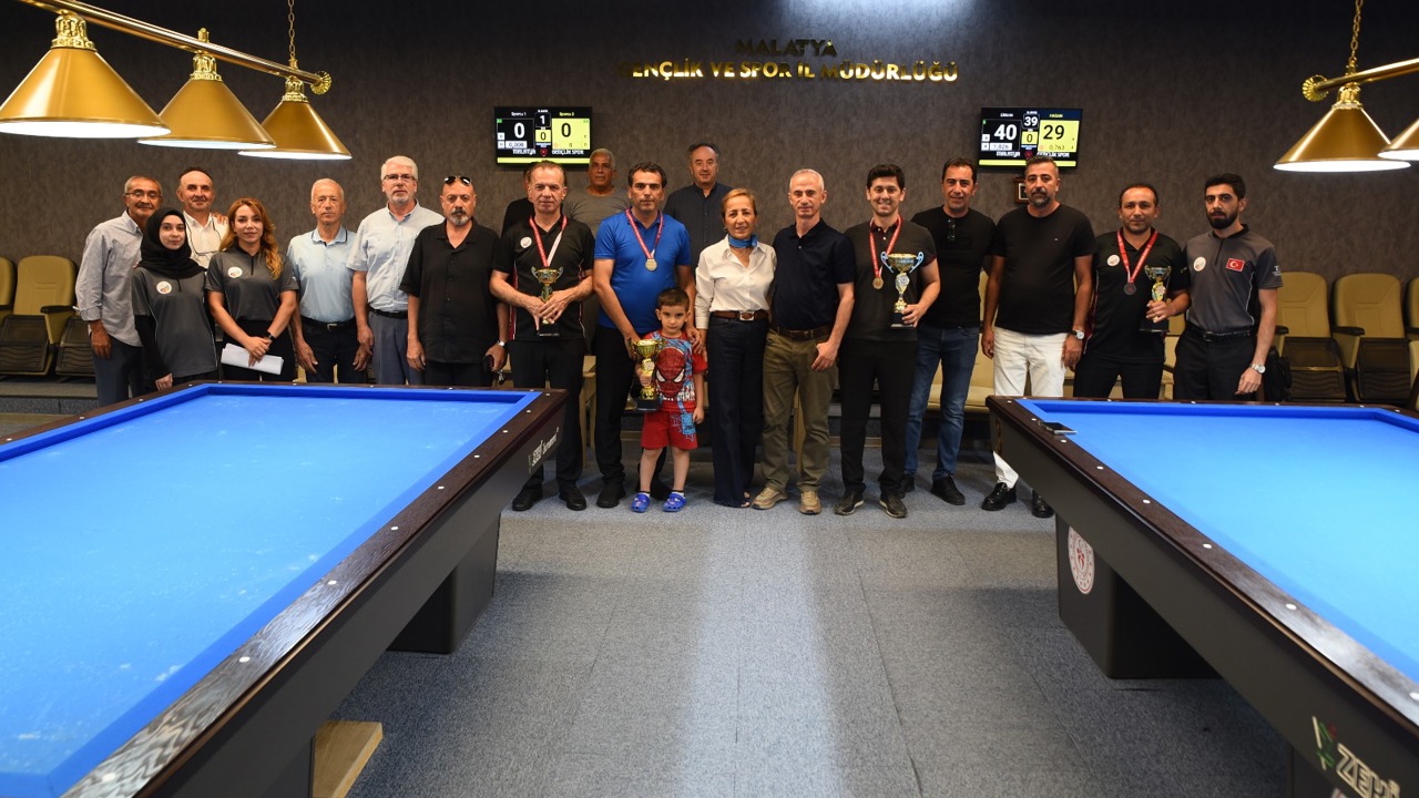 Malatya Bilardo İl Temsilciliği'nin 2026 yılı faaliyet programı kapsamında düzen