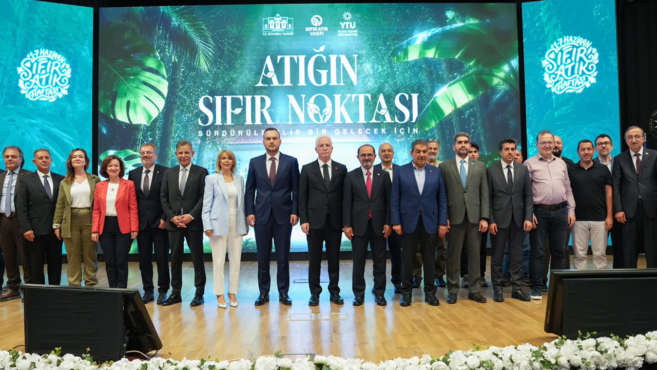 Yıldız Teknik Üniversitesi'nde "Atığın Sıfır Noktası" programı düzenlendi