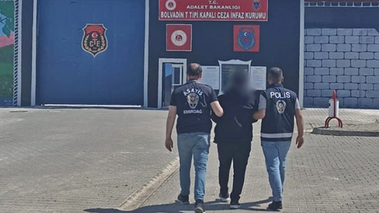 22 yıl hapis cezasıyla aranan hükümlü Afyonkarahisar'da yakalandı