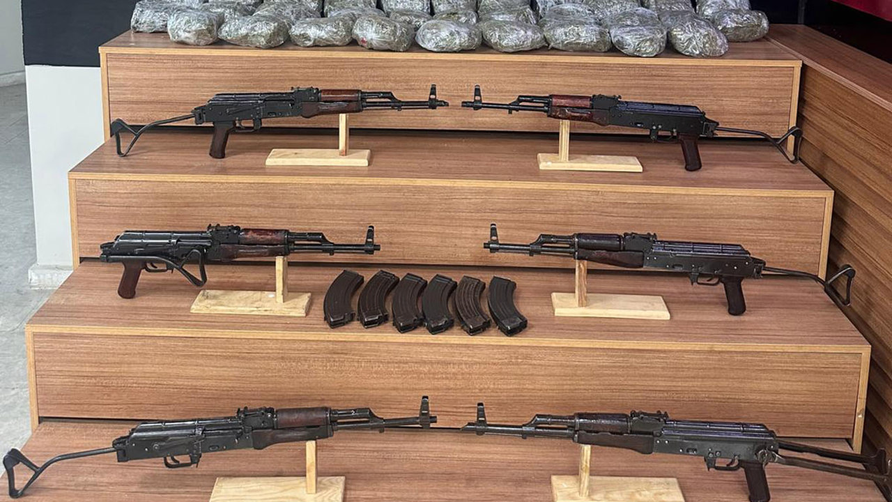 Şanlıurfa’da silah ve uyuşturucu operasyonunda 2 tutuklama