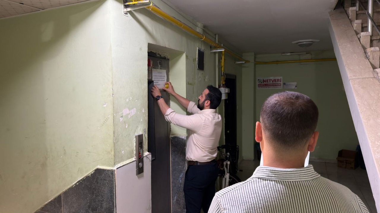Siirt'te 209 asansör denetlendi: 130'u güvensiz çıktı