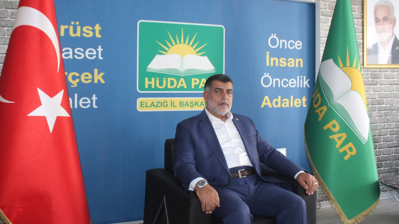 HÜDA PAR Elazığ İl Başkanı Suiçer'den Rahmi Koç'a tepki
