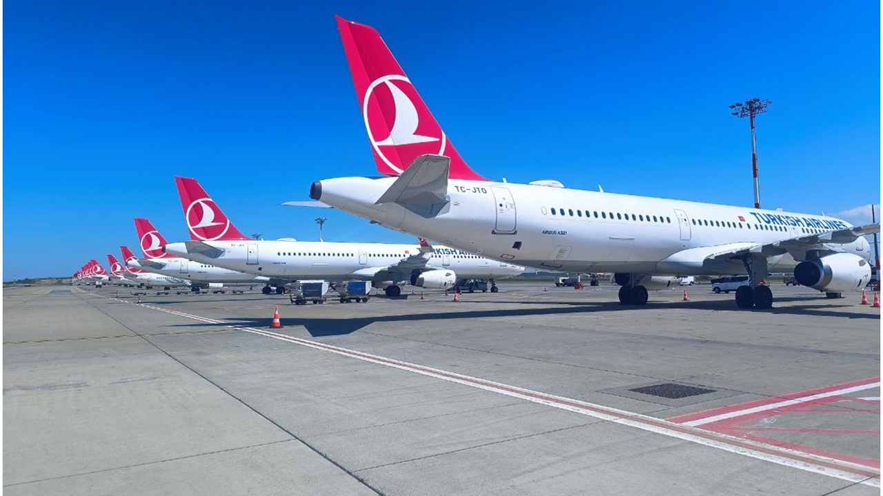 Hava yolu yolcu sayısı 5 ayda Türkiye nüfusunu aştı