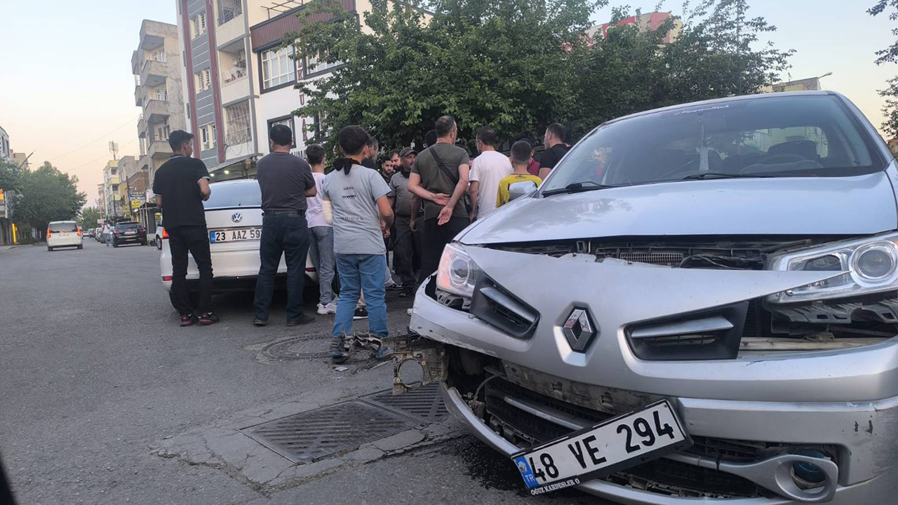 Batman’da maddi hasarlı trafik kazası