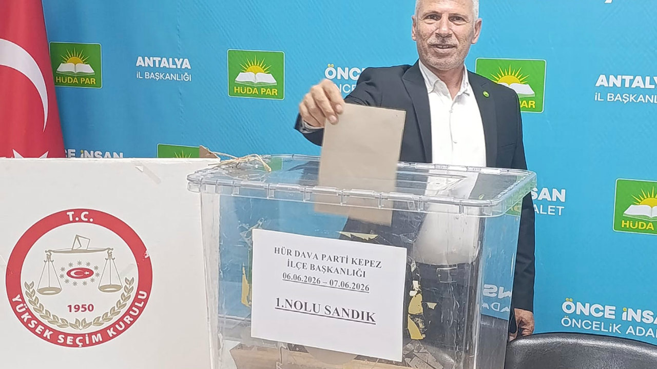 HÜDA PAR Aksu ve Kepez İlçe Başkanlıklarının 4. Olağan kongreleri gerçekleşti