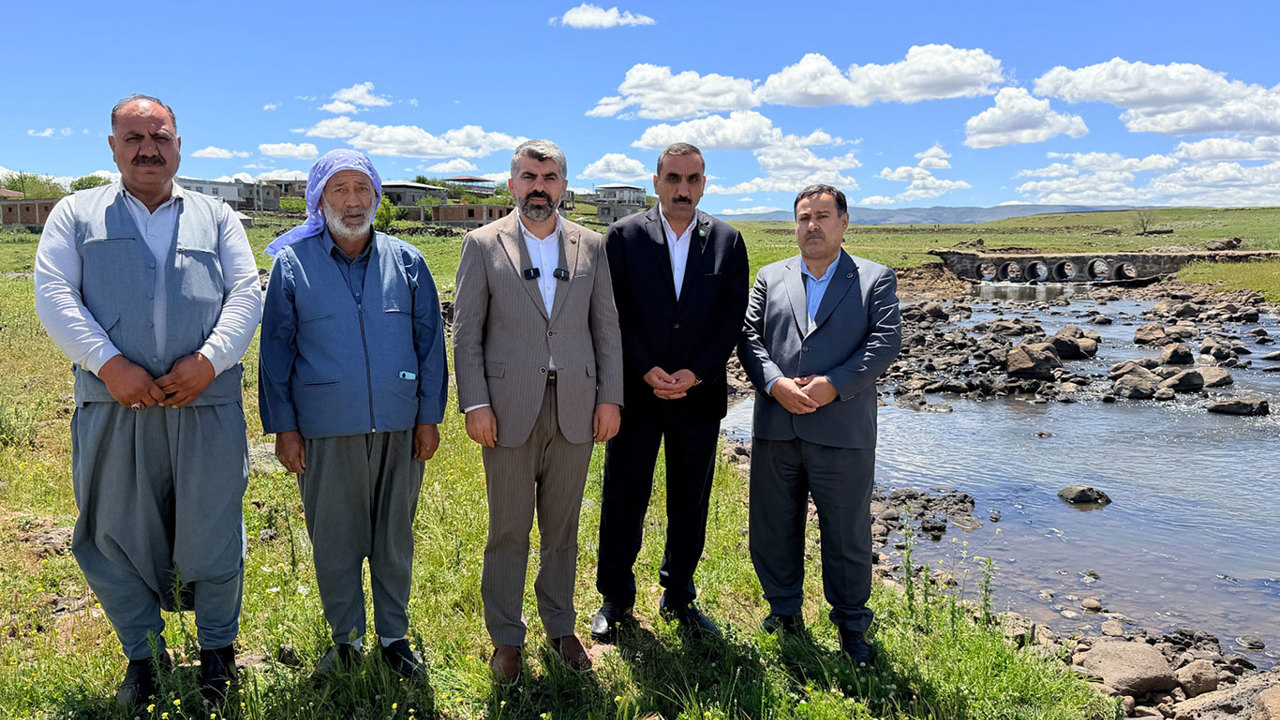 HÜDA PAR Milletvekili Dinç: Çınar'ın Alabaş köyündeki köprü mağduriyeti derhal giderilmelidir