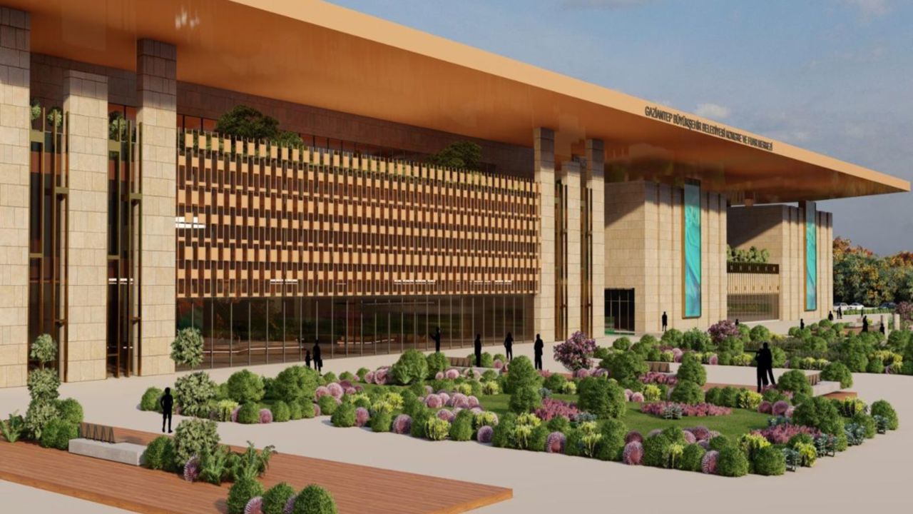 Bölgenin en büyük kongre merkezi Gaziantep'te yapılacak