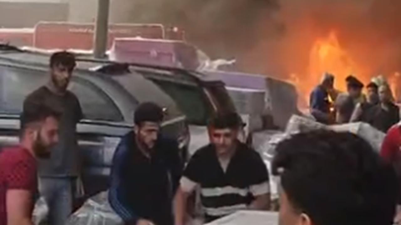 Konya'da Tenekeciler Sanayi Sitesi’nde yangın paniği