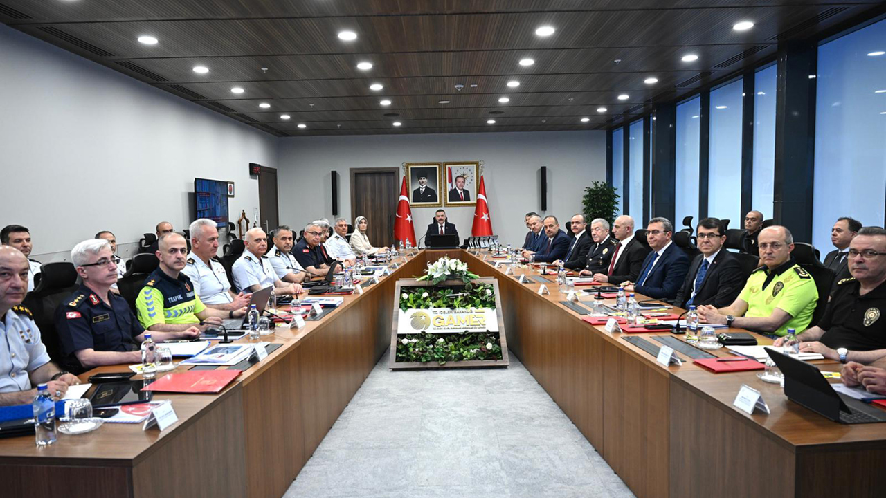 İçişleri Bakanlığı'nda güvenlik toplantısı
