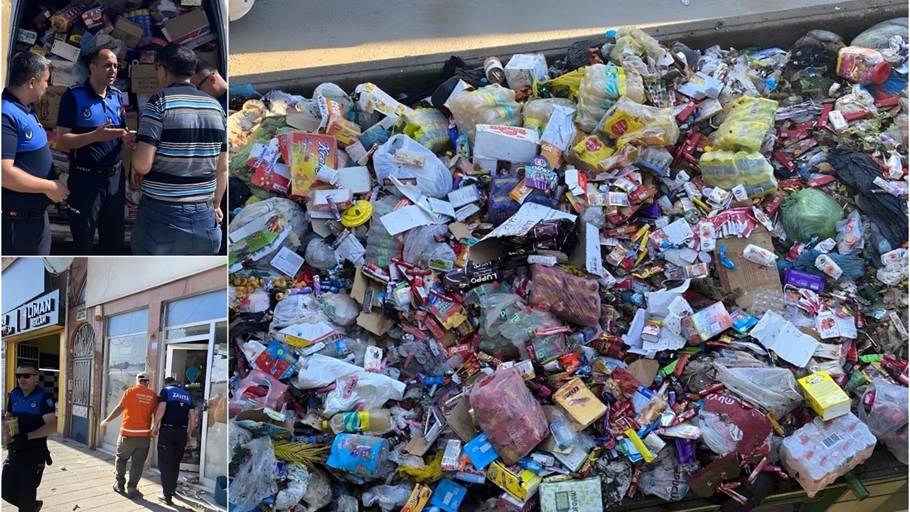 Bursa'da son kullanma tarihi geçmiş gıda deposuna baskın