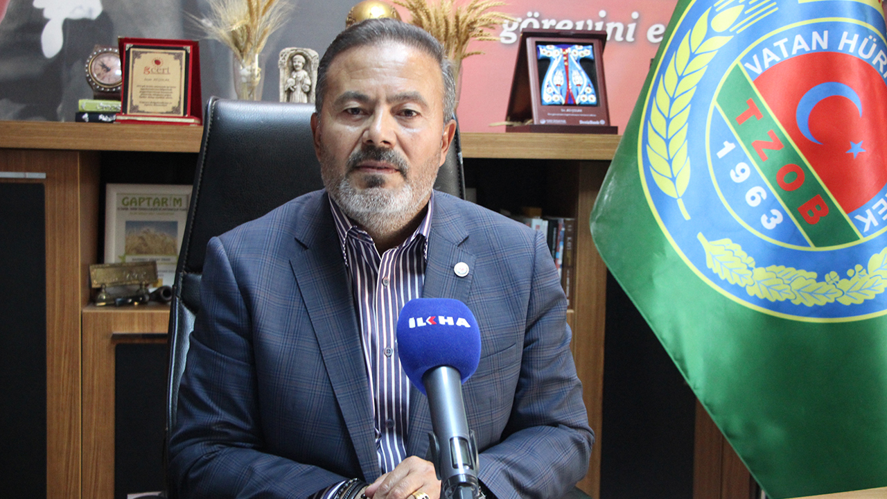 Ziraat Odası Başkanı Çolak: Çiftçi üretiyor ama kazanamıyor