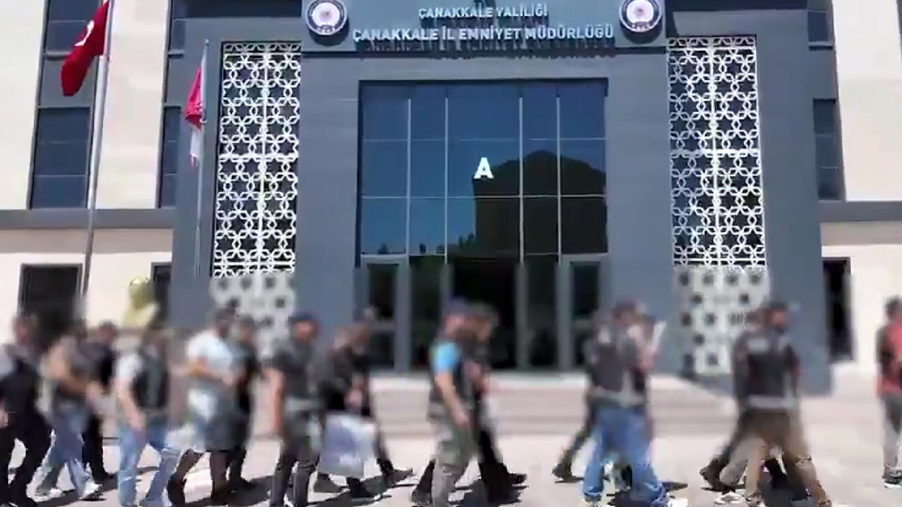 Çanakkale merkezli göçmen kaçakçılığı operasyonu: 36 kişi tutuklandı