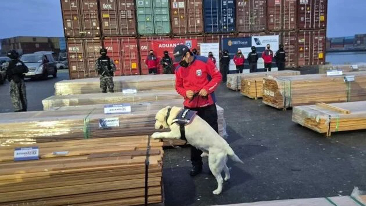 Şili'de 100 tondan fazla uyuşturucu ele geçirildi