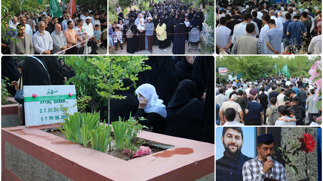 Şehit Aytaç Baran şehadetinin 11'inci yıl dönümünde mezarı başında yad edildi