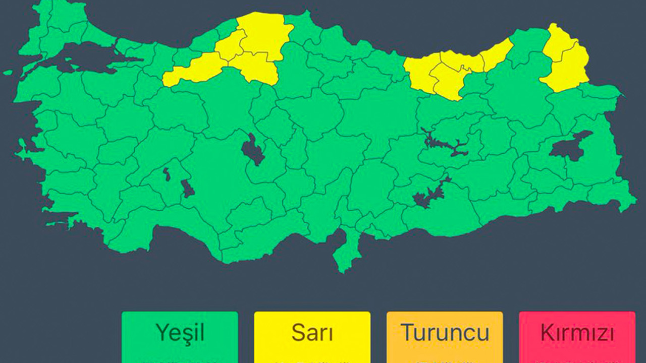 Meteoroloji’den kuvvetli yağış uyarısı: Birçok ilde sel ve dolu riski