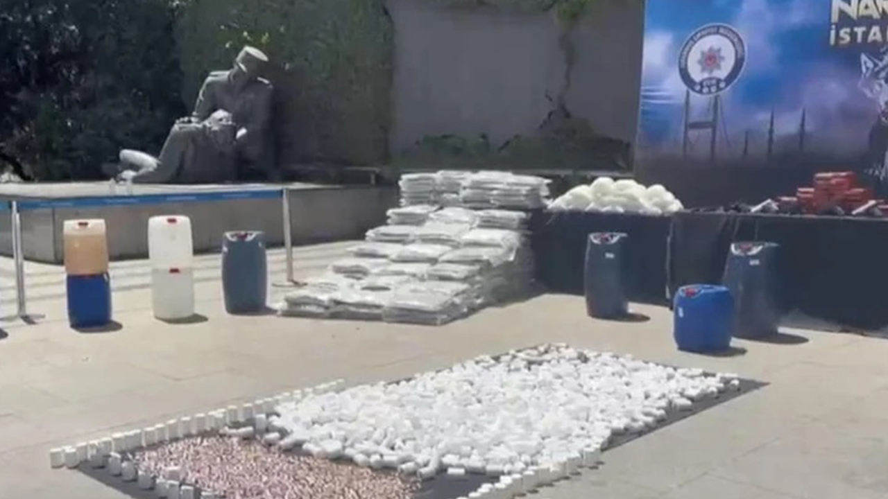 İstanbul merkezli 4 ilde bir ton 285 kilo uyuşturucu ele geçirildi: 110 gözaltı