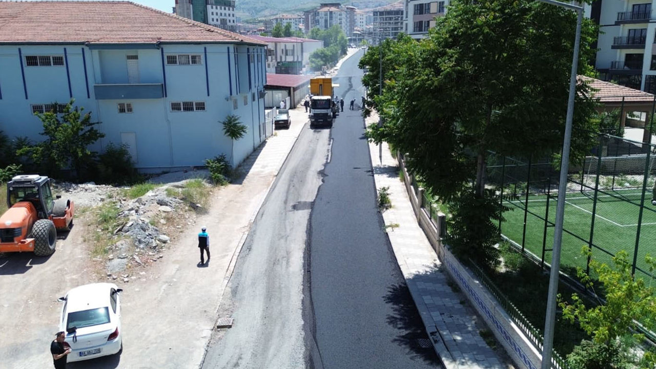 Battalgazi Belediyesinden Selçuklu’da asfalt çalışması