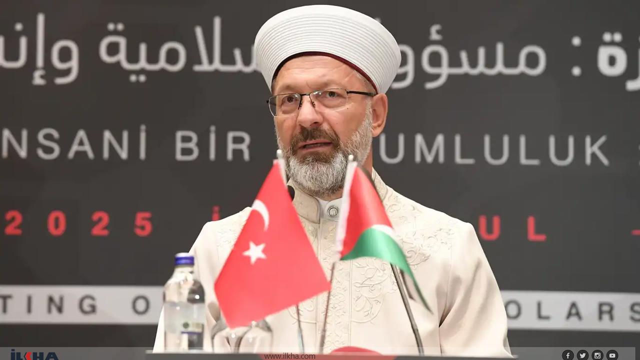 Erbaş’tan Gazze çağrısı: Mazlum Filistin’in yanında olun