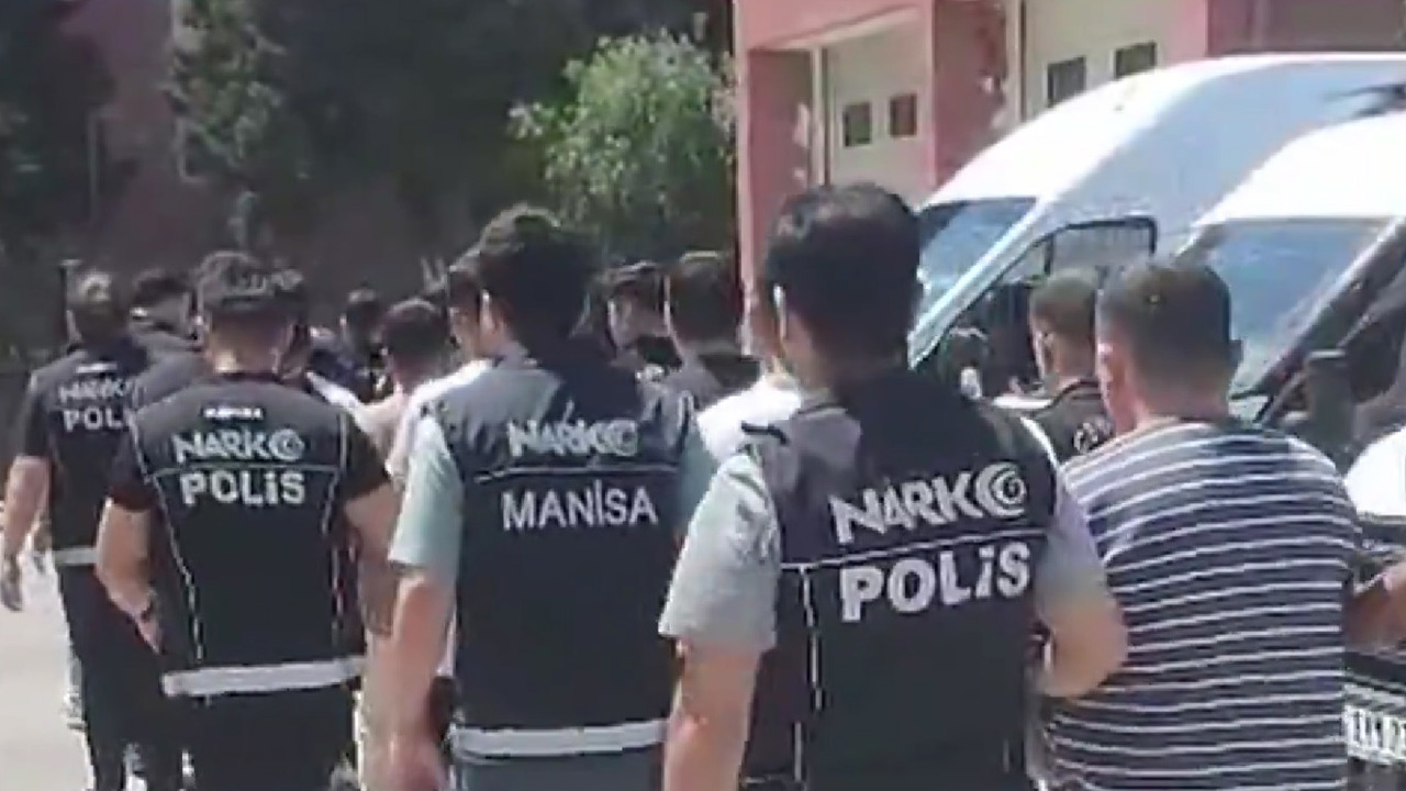 Manisa’da uyuşturucu operasyonu: 21 şüpheli tutuklandı