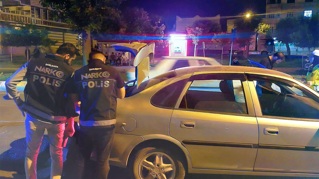 Şanlıurfa’da narko-alan uygulaması: 653 kişi sorgulandı
