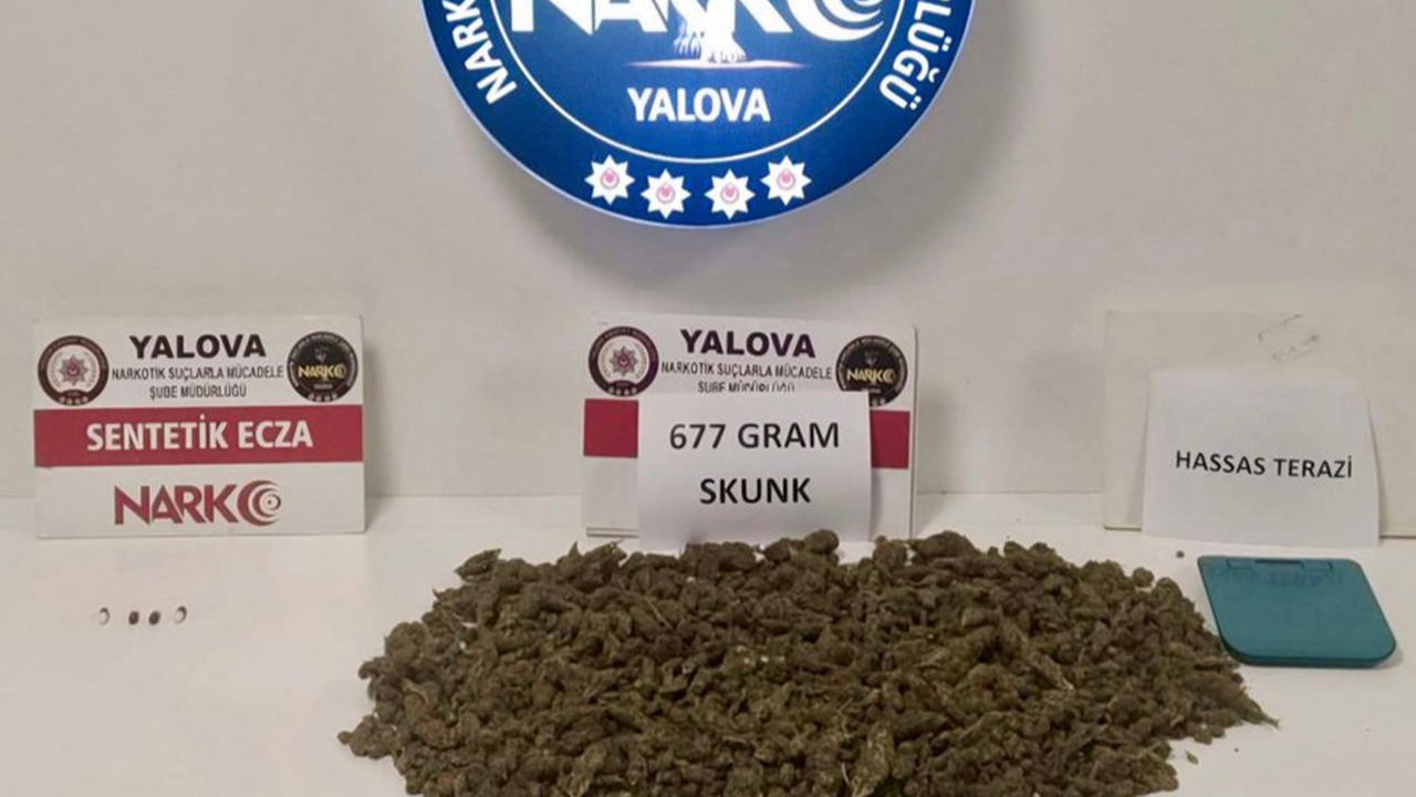 Yalova'da uyuşturucu operasyonu: 2 kişi tutuklandı