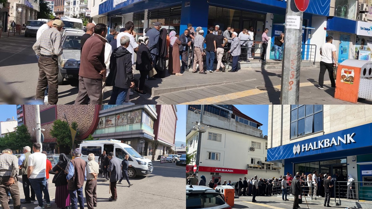 Aile kartı yoğunluğu: Vatandaşlar saatlerce kuyrukta bekledi