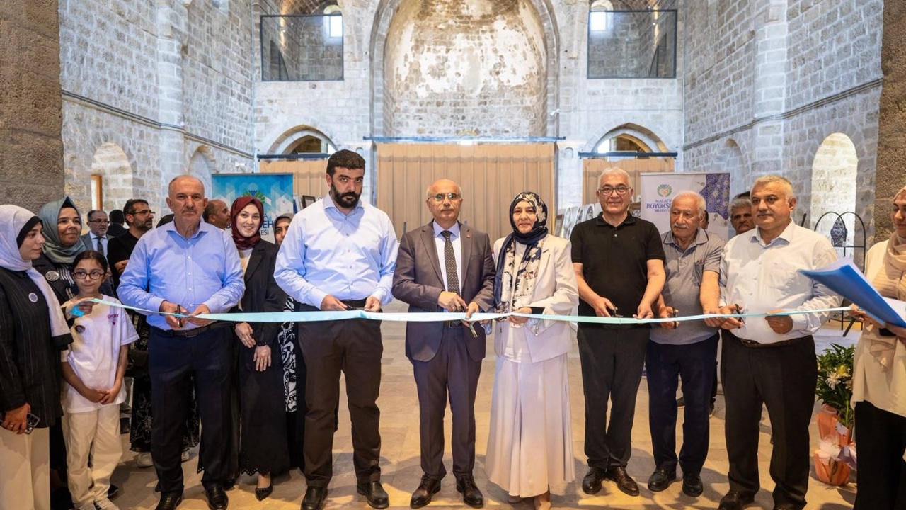 Malatya'da "İki Sanat Tek Miras" sergisi açıldı