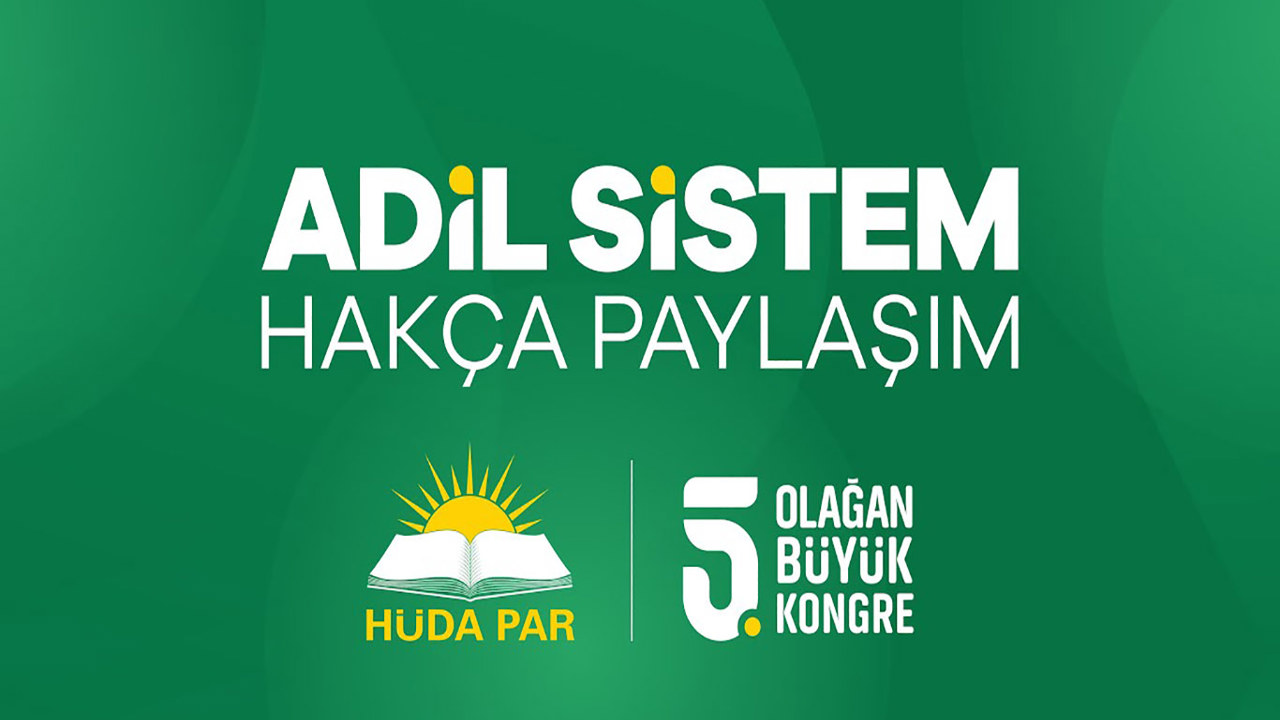 HÜDA PAR Şehitkamil ve Şahinbey ilçe kongreleri 14 Haziran'da