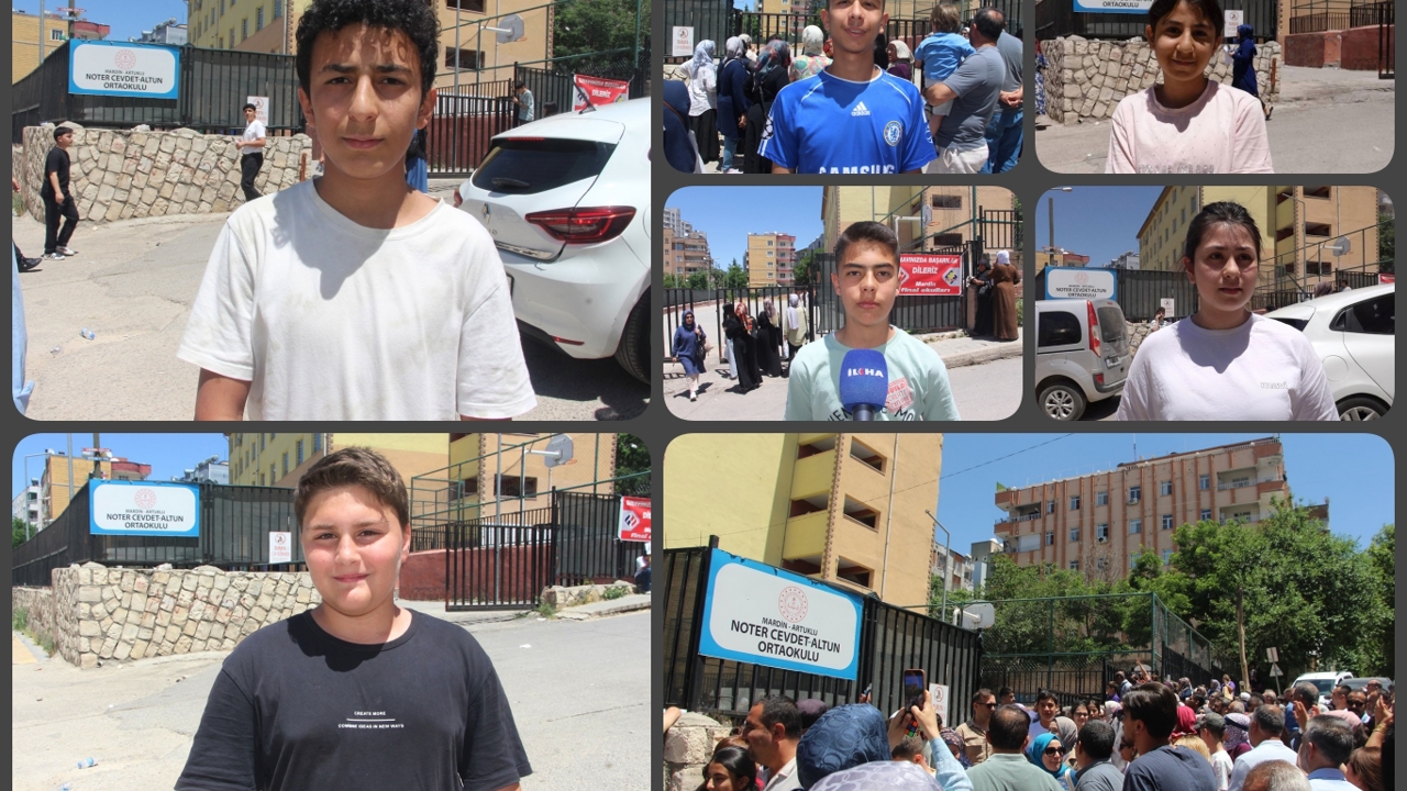 Mardin'de LGS maratonu tamamlandı: Öğrenciler sonuçlardan umutlu