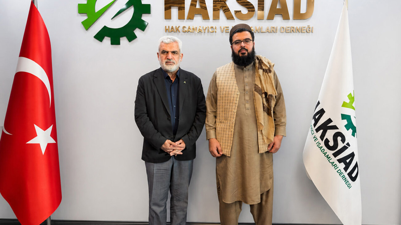 Afganistan Maliye Bakan Yardımcısı Mansoor’dan HAKSİAD’a ziyaret
