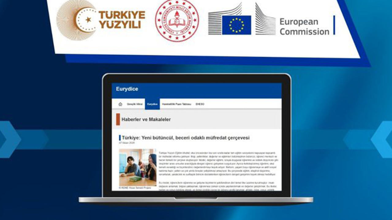 Türkiye Yüzyılı Maarif Modeli Eurydice platformunda yayımlandı