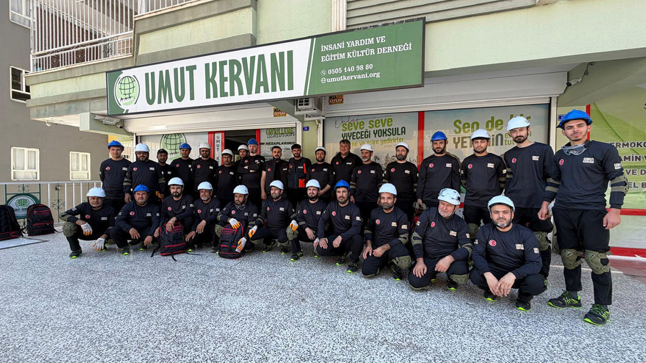 Şanlıurfa Umut Kervanı Arama Kurtarma Ekibi akreditasyon almaya hak kazandı