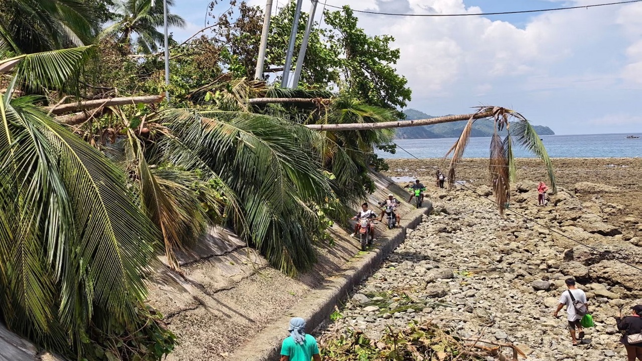 Filipinler'deki 7,8 büyüklüğündeki deprem deniz tabanını 2 metre yükseltti