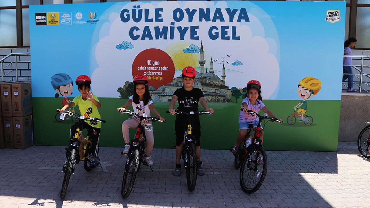 Konya’da “Güle Oynaya Camiye Gel” projesi için başvurular başladı