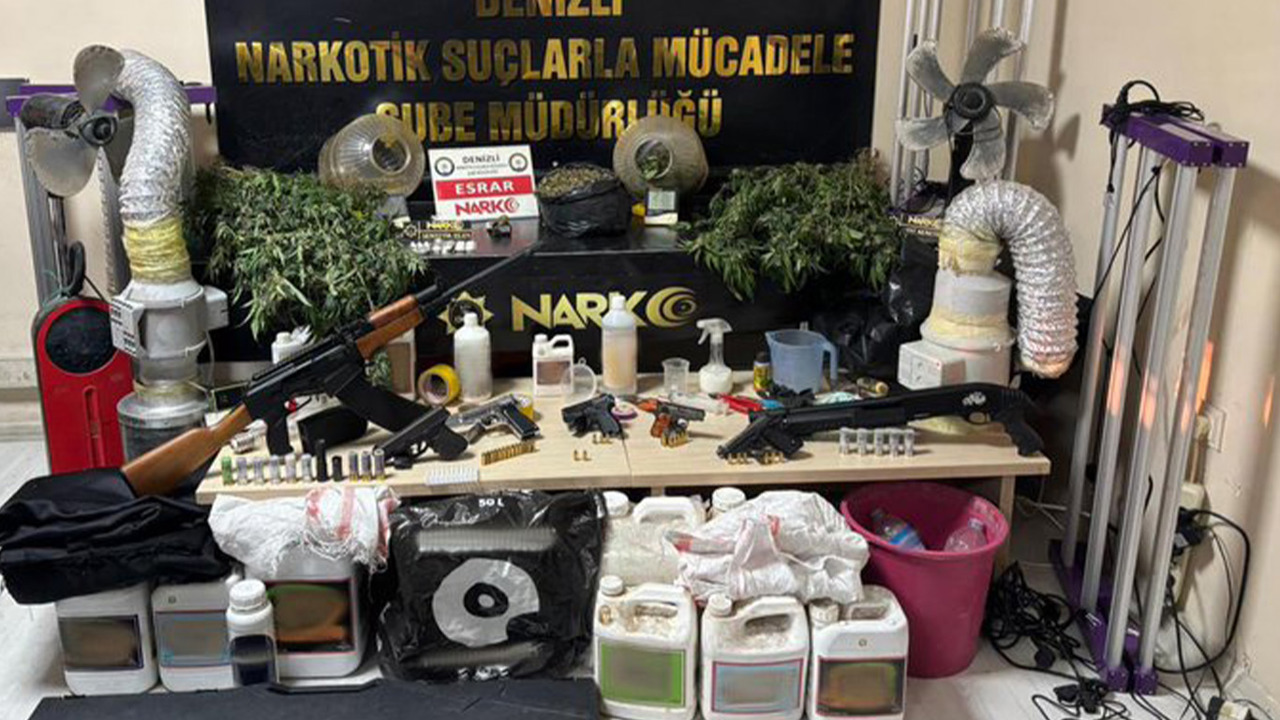 Denizli'de uyuşturucu operasyonu: Bir kişi tutuklandı