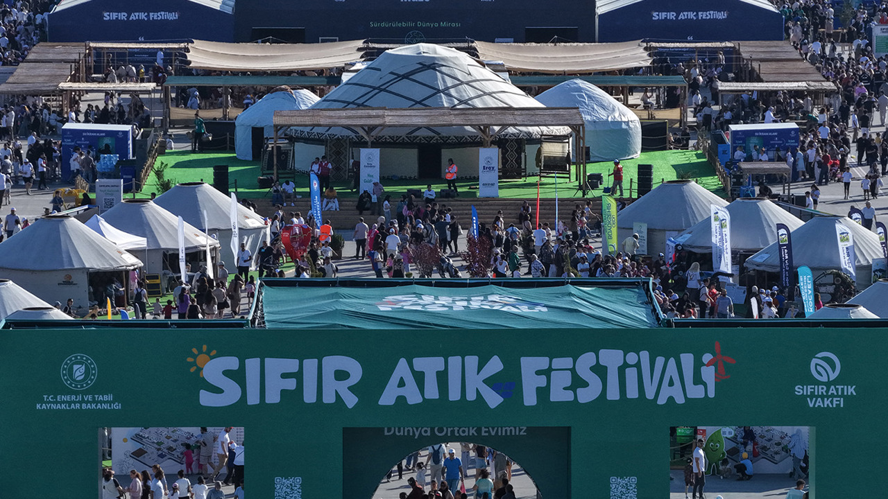 İstanbul’da Sıfır Atık Festivali tamamlandı: 1 milyonu aşkın ziyaretçi katıldı
