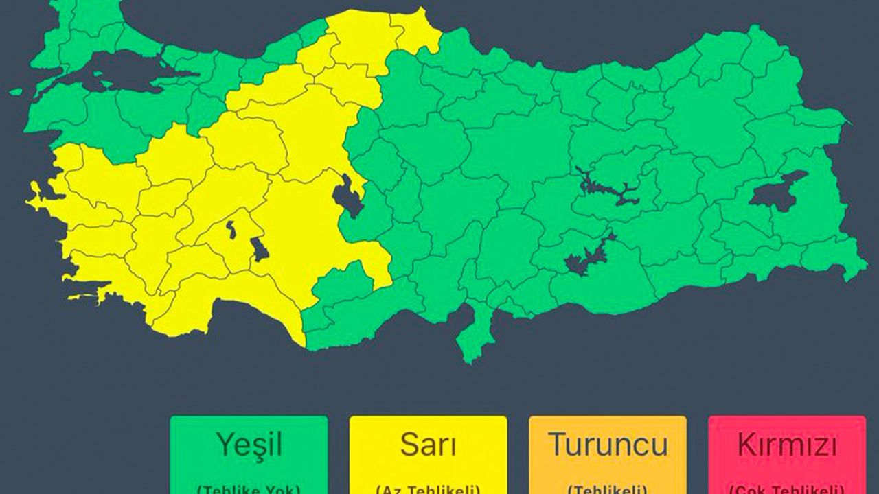 Meteoroloji’den kuvvetli sağanak uyarısı: Çok sayıda il etkilenecek