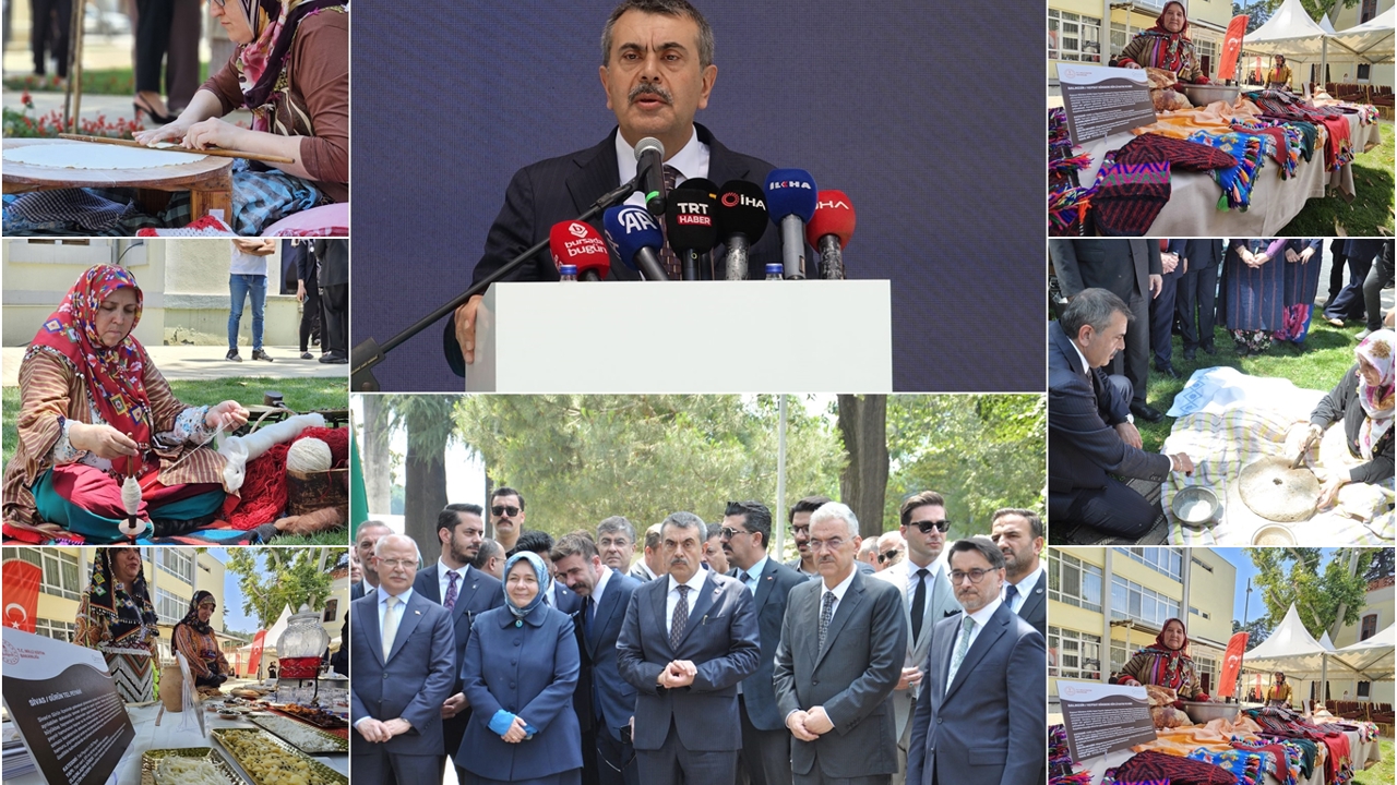 Milli Eğitim Bakanı Tekin Bursa’da Türkiye’nin 'Peynir Kültürü Buluşması'na katıldı