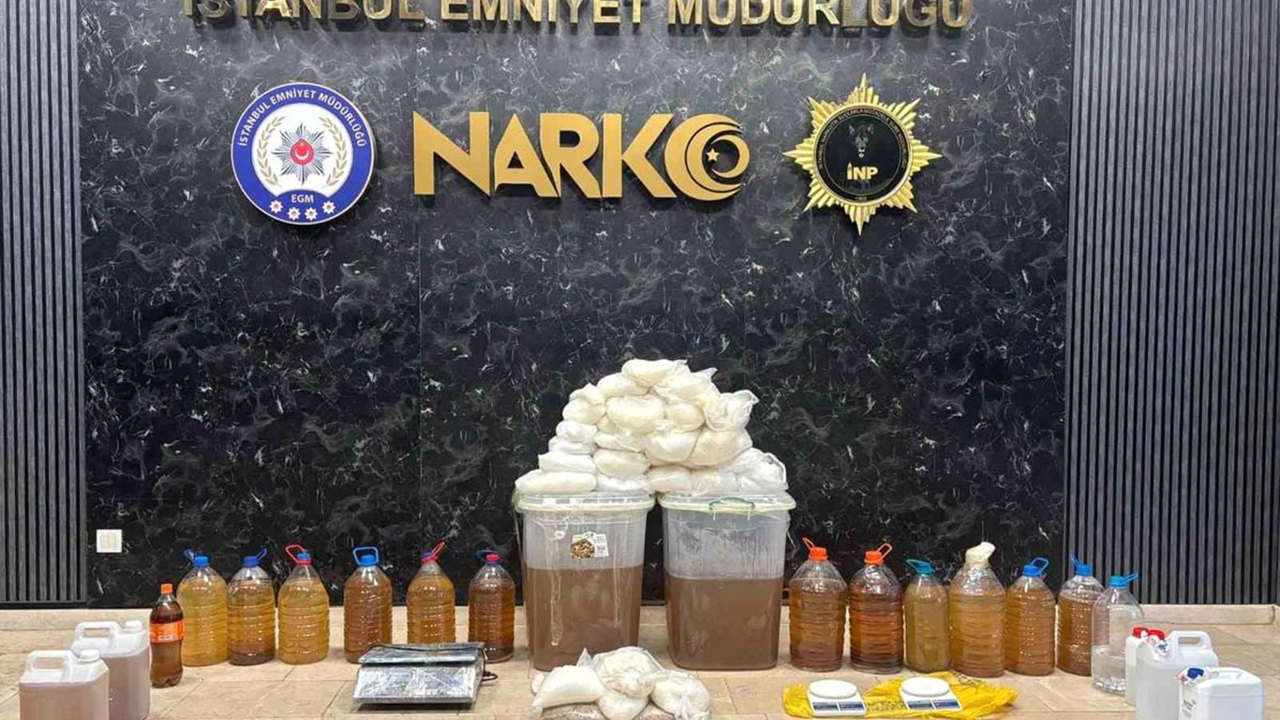 İstanbul'da uyuşturucu operasyonu: 4 gözaltı