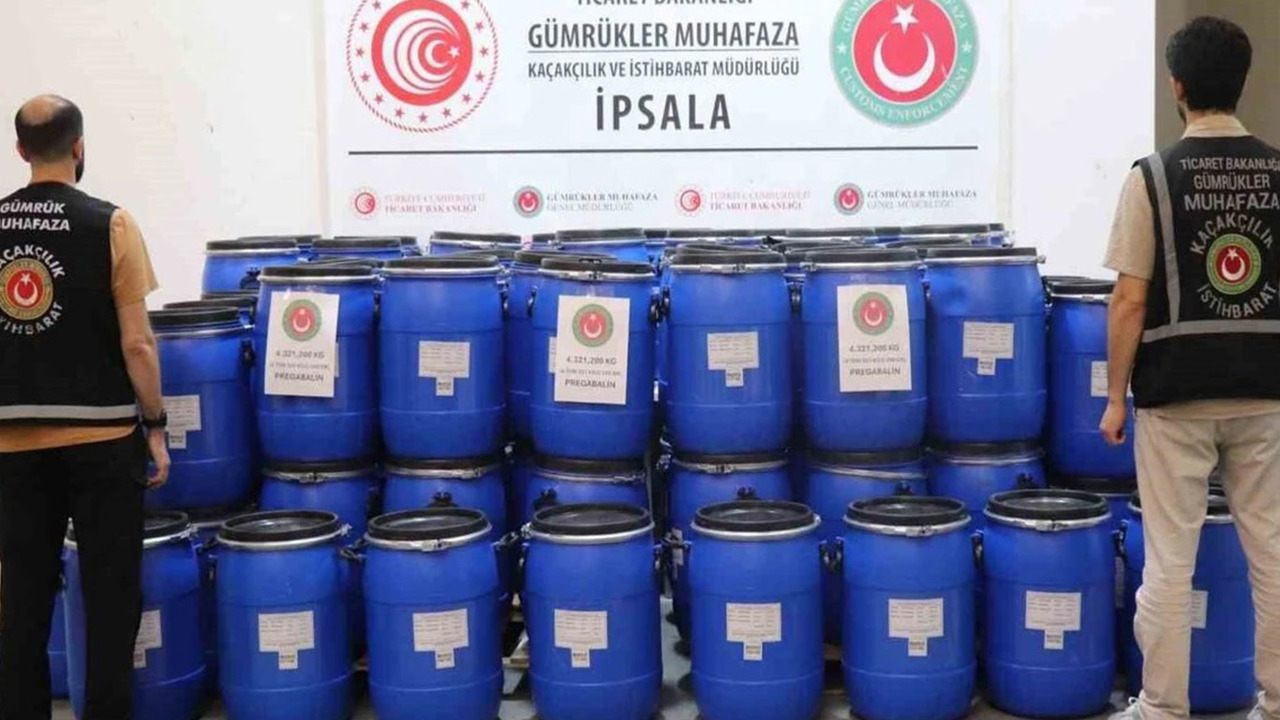 İpsala Gümrük Kapısı'nda 4 ton 321 kilogram uyuşturucu ele geçirildi
