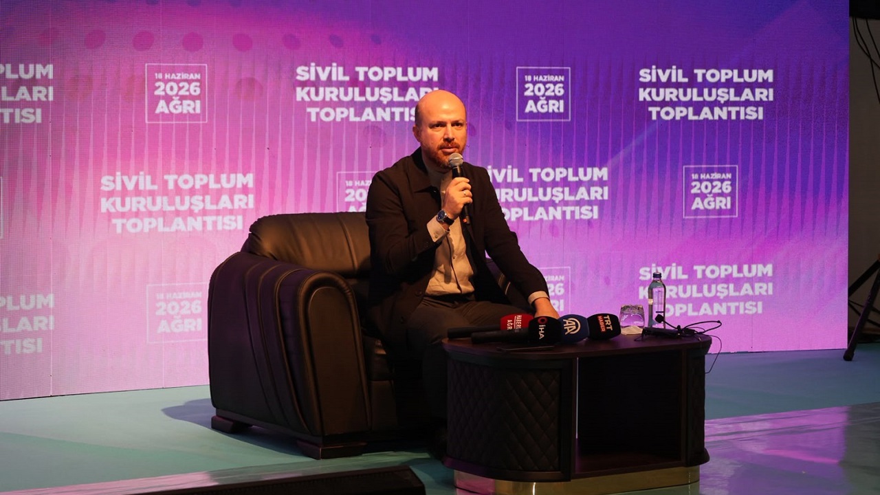 Bilal Erdoğan Ağrı'da konuştu