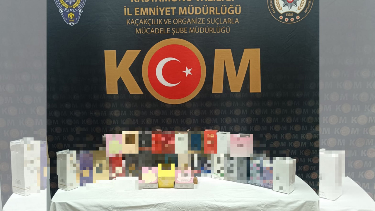 Kastamonu’da kaçak ürün operasyonu: 3 şüpheli hakkında işlem başlatıldı