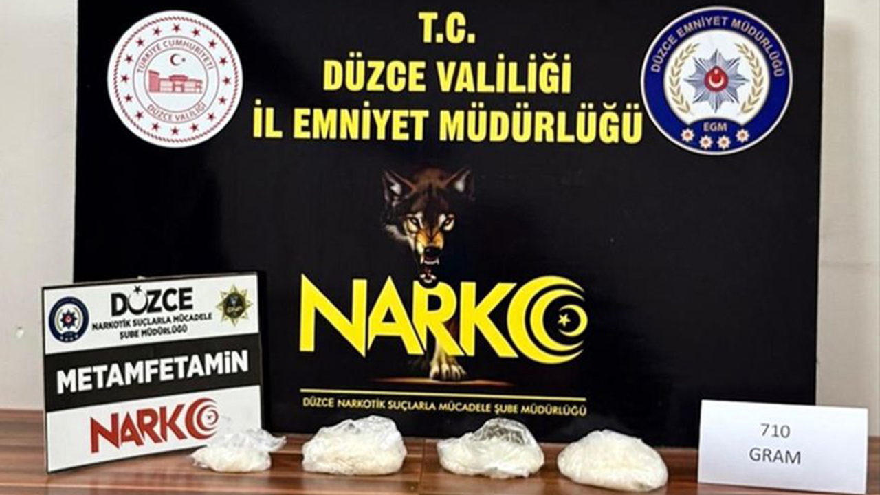 Düzce'de uyuşturucu operasyonu: 1 tutuklama