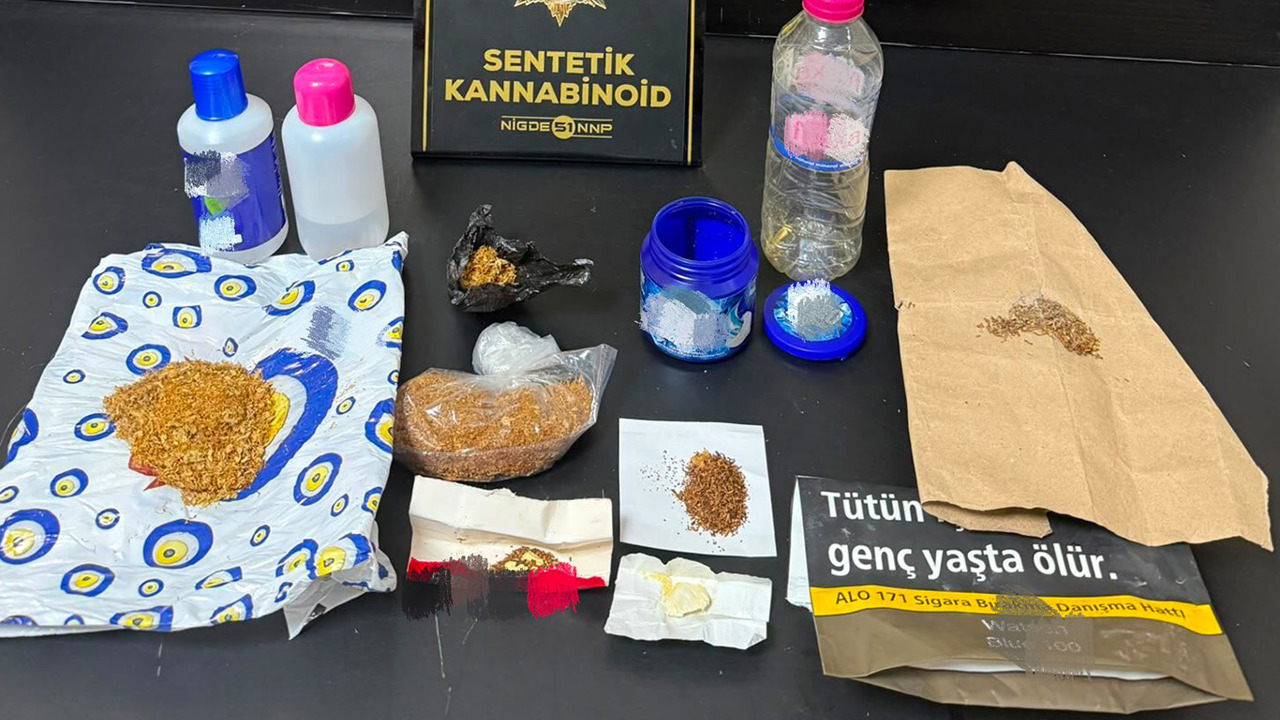 Niğde’de uyuşturucu operasyonu: 3 kişi tutuklandı