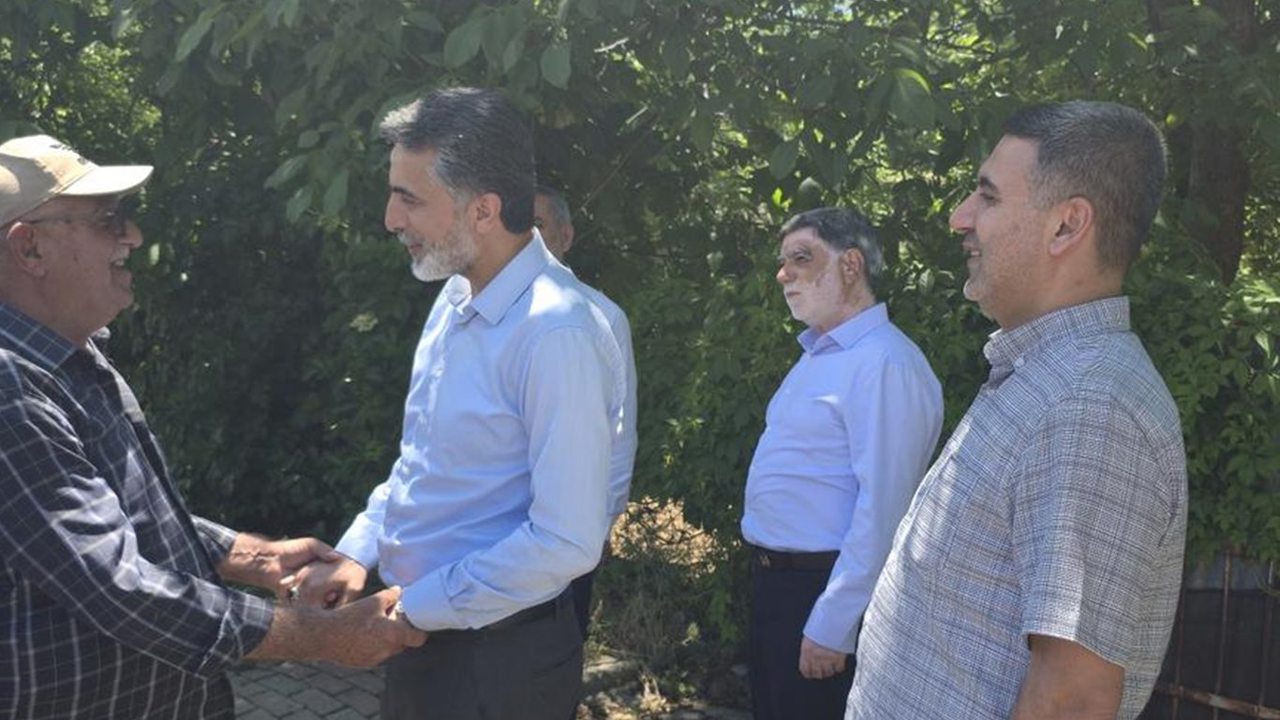 HÜDA PAR Genel Başkan Yardımcısı Emiroğlu, Yayladere'de temaslarda bulundu