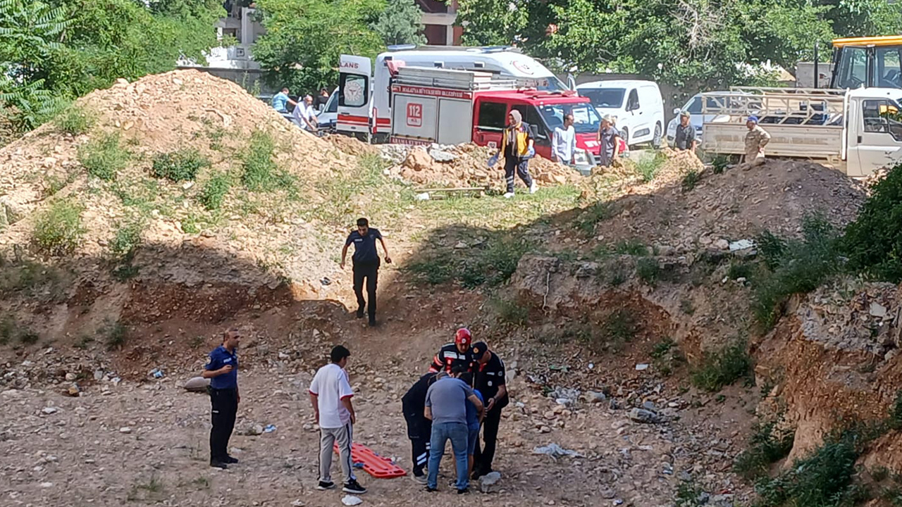 Battalgazi zabıtasından inşaat firmasına cezai işlem