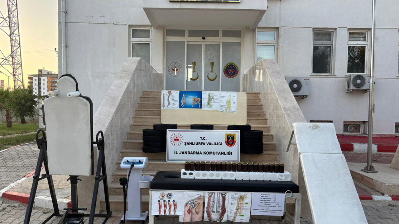 Ruhsatsız sağlık hizmeti verdiği belirlenen adrese operasyon
