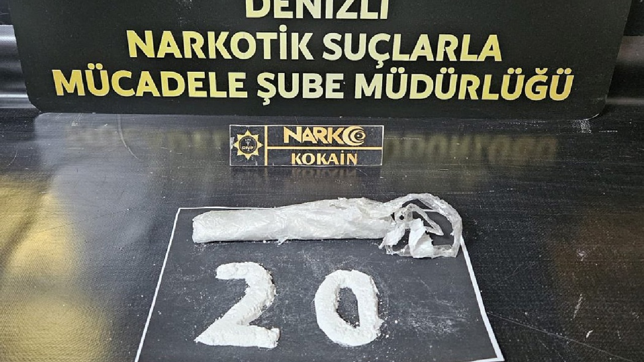 Denizli'de uyuşturucu operasyonunda 2 şüpheli tutuklandı