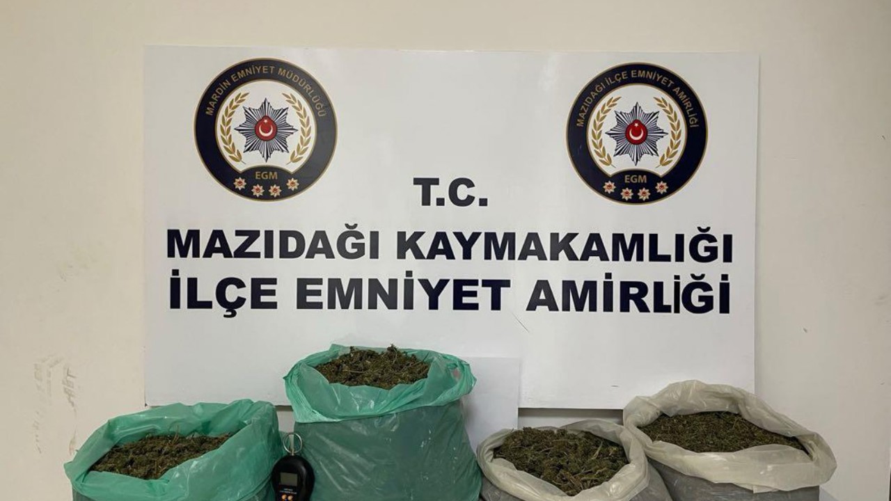 Mardin’de uyuşturucu operasyonunda 2 şüpheli yakalandı