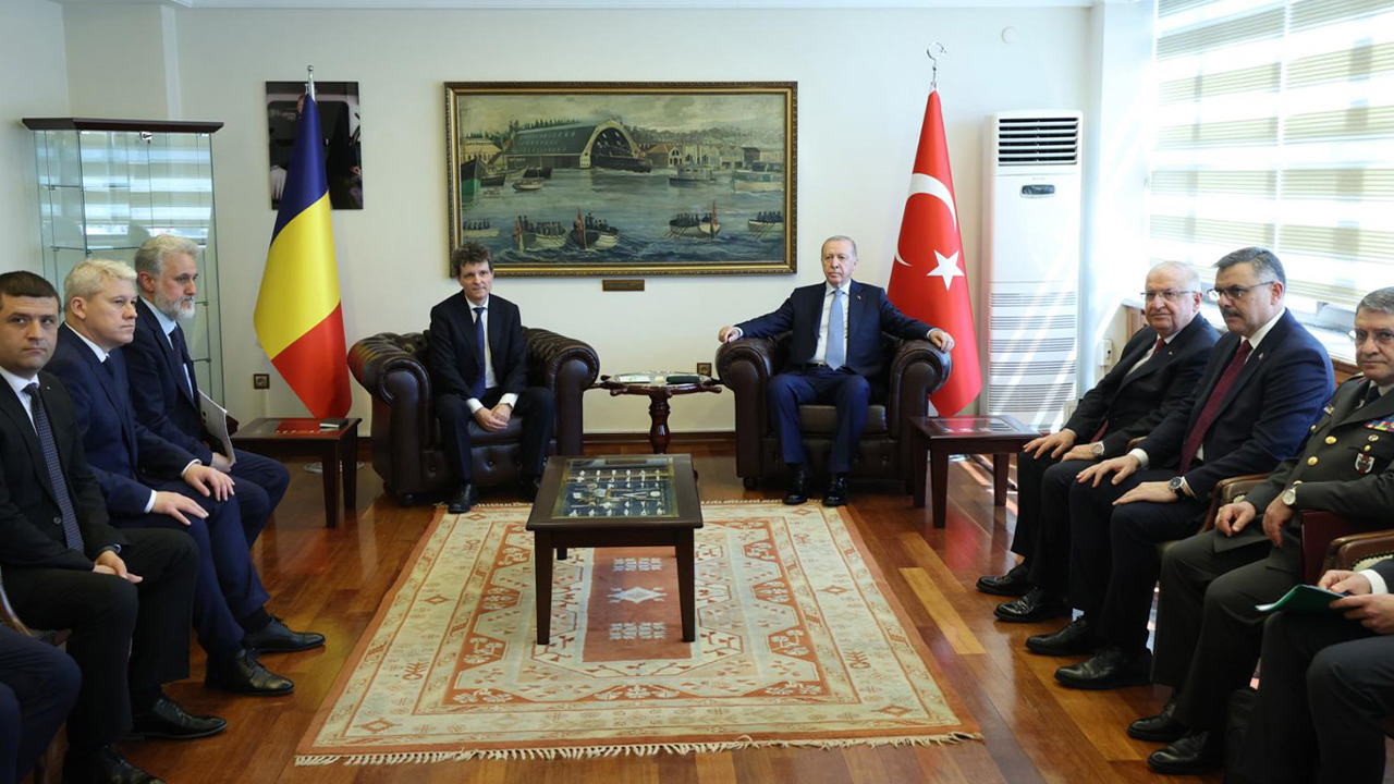 Cumhurbaşkanı Erdoğan, Romanya Cumhurbaşkanı Dan ile görüştü